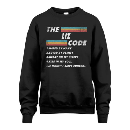 LIZ 13K1-561 The Name Code Vintage Graphic