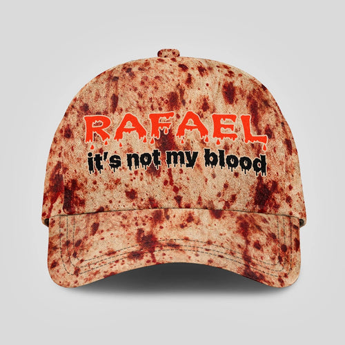 It's Not My Blood Halloween Cap RAFAEL 13K1 C70PF