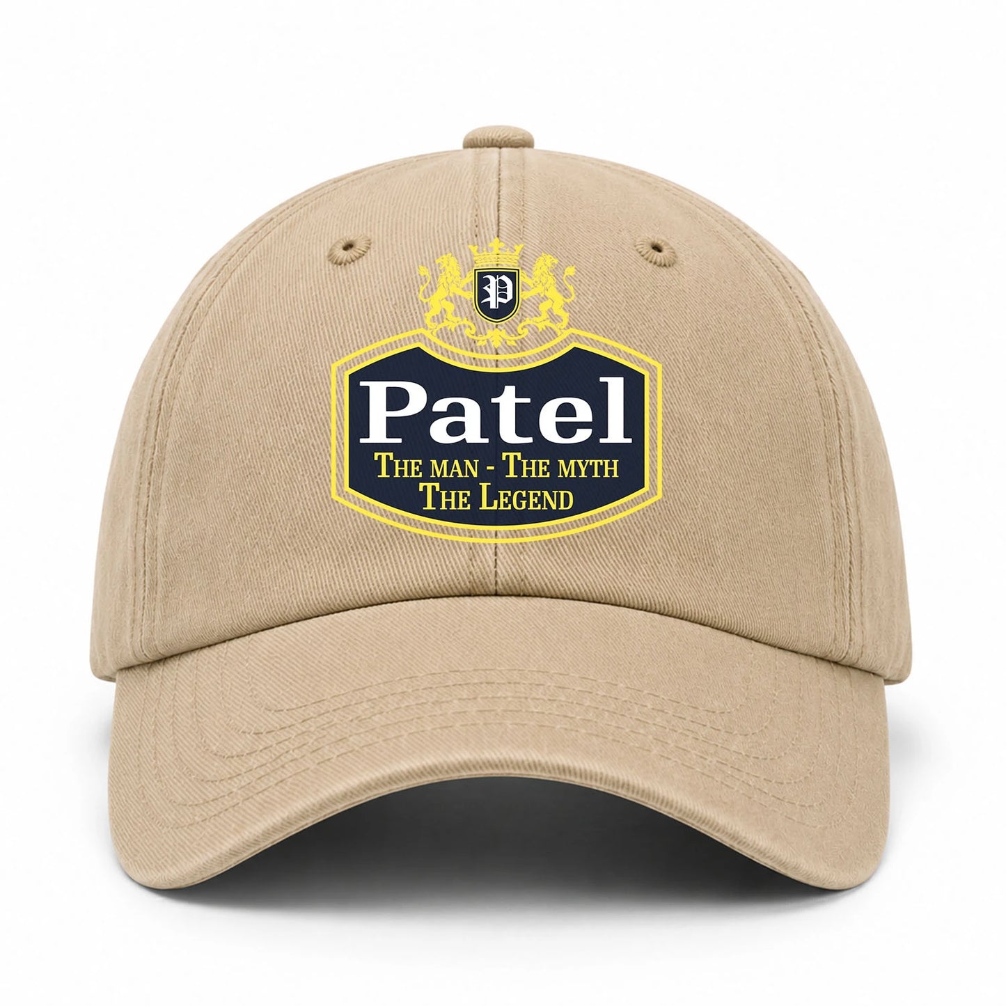 The Man The Myth The Legend Royal Cap PATEL 13K C31PF