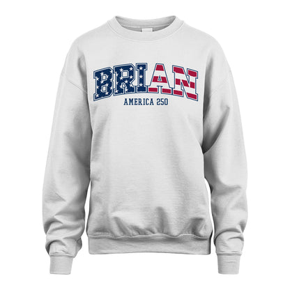 BRIAN 13K1-555 America 250 Personalized