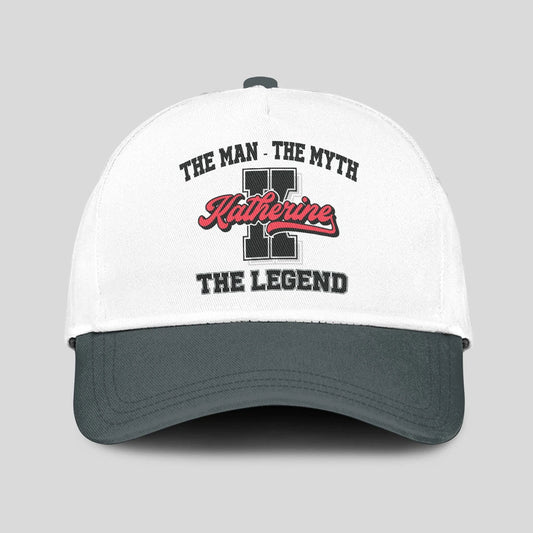 The Man The Myth The Legend Custom Initial Letter And Name Cap KATHERINE 13K1 C38PF