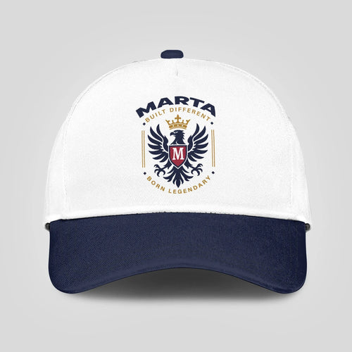 Built Different Born Legendary Elegant Blue And White Cap MARTA 13K1 C76PF