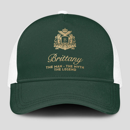 The Man The Myth The Legend Sage Green Mesh Cap BRITTANY 13K1 C192PF