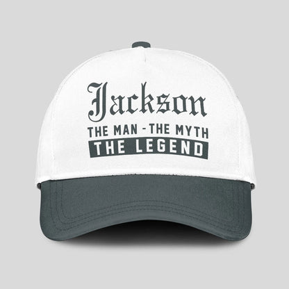 The Man The Myth The Legend Luxury Cap JACKSON 13K1 C39PF