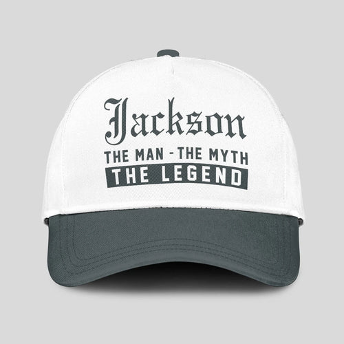 The Man The Myth The Legend Luxury Cap JACKSON 13K1 C39PF