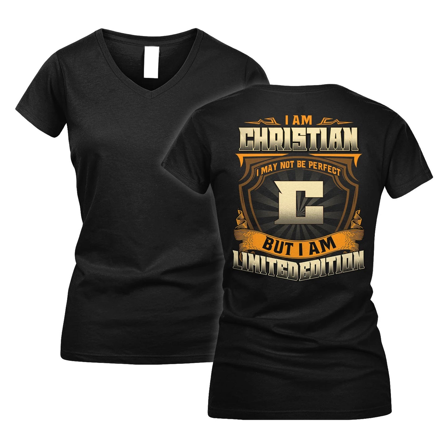 CHRISTIAN 13K1-516 Personalized "I May Not Be Perfect ..."