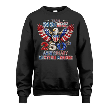 MOORE 13K1-523 Personalized "Team...Lifetime Member" America 250 Design