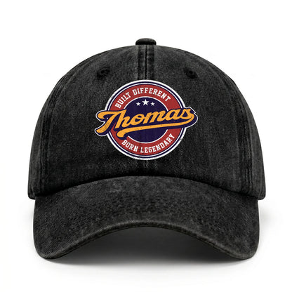 Built Different Born Legendary Logo Washed Cap THOMAS 13K1 C65PF