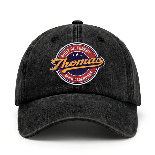 Built Different Born Legendary Logo Washed Cap THOMAS 13K1 C65PF