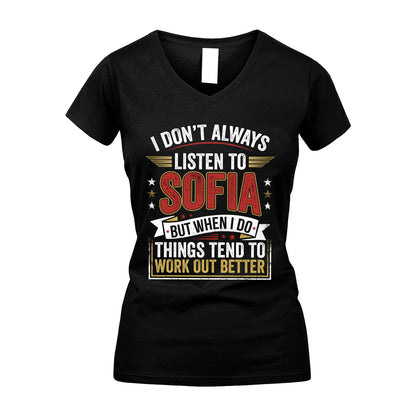 SOFIA 13K1-542 I Don't Always Listen To ...