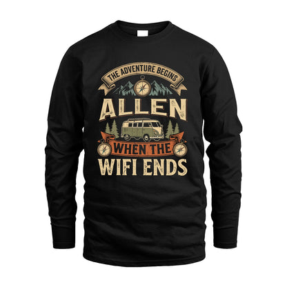 ALLEN 13K1-547 The Adventure Begins Name When The Wifi Ends