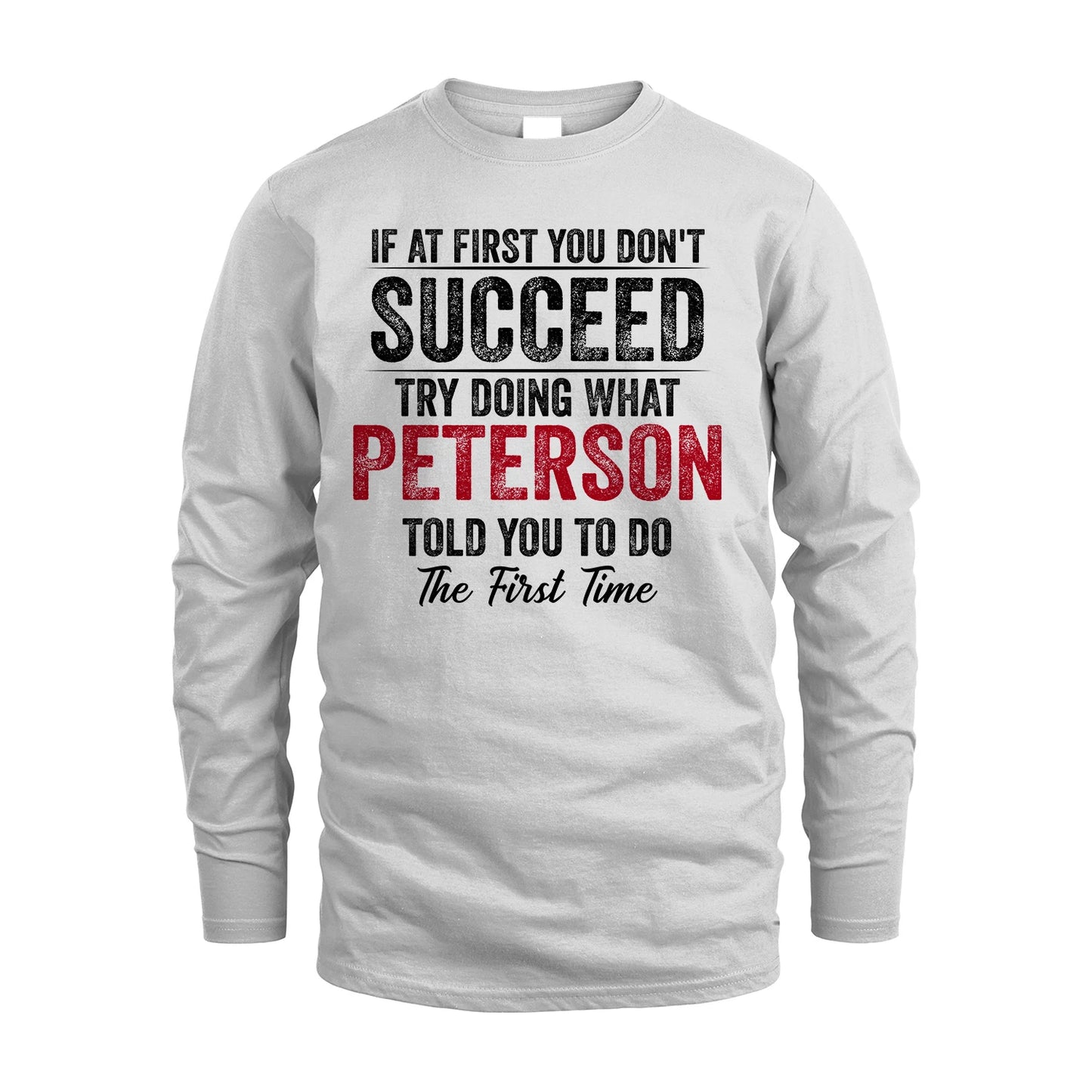 PETERSON 13K1-357 If At First You Don't Succeed...