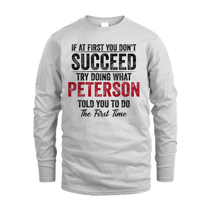 PETERSON 13K1-357 If At First You Don't Succeed...