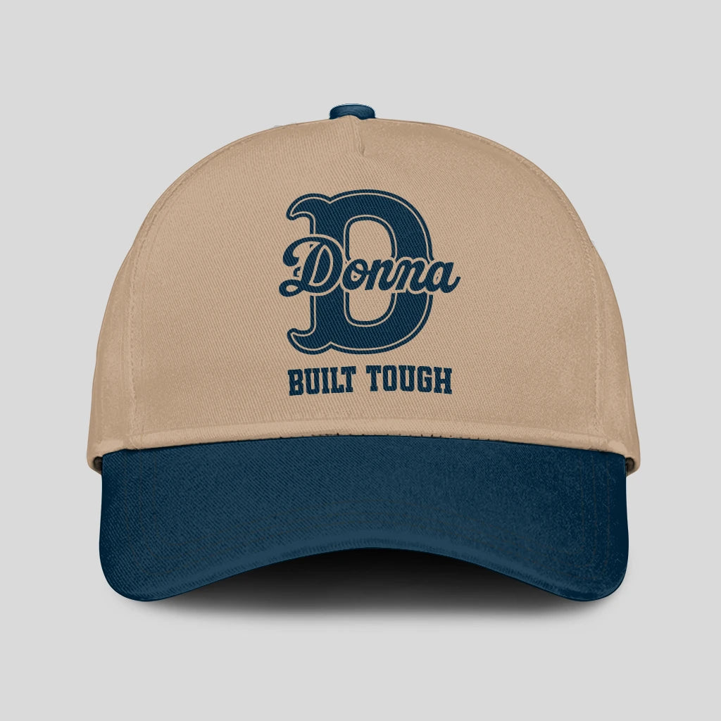 Built Tough Sage Green And Beige Baseball Cap DONNA 13K1 C102PF