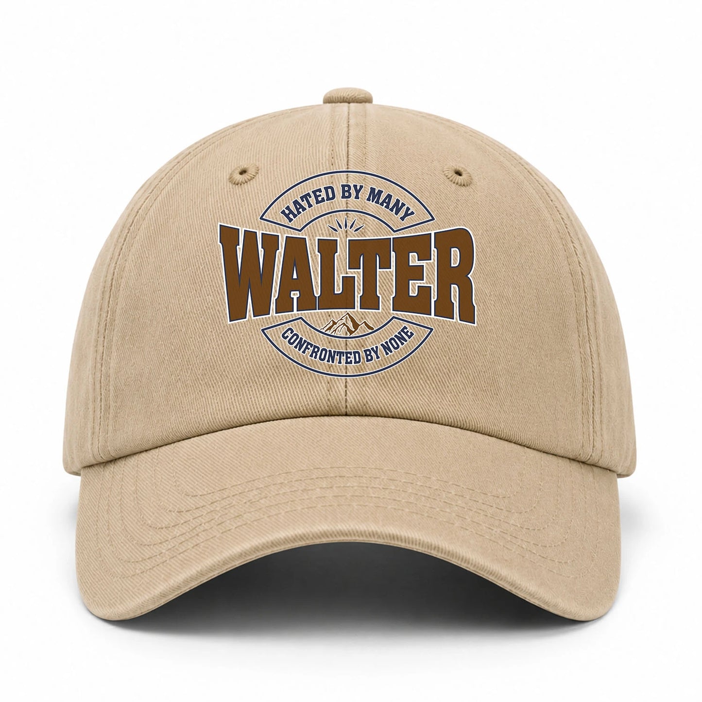 Hated By Many Confronted By None Washed Cap WALTER 13K1 C36PF