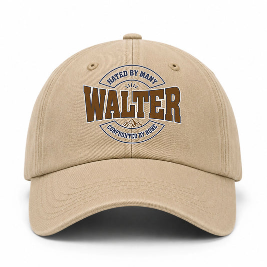 Hated By Many Confronted By None Washed Cap WALTER 13K1 C36PF
