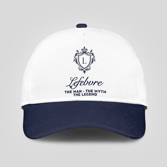 The Man The Myth The Legend Blue Cap LEFEBVRE 13K8 C46PF