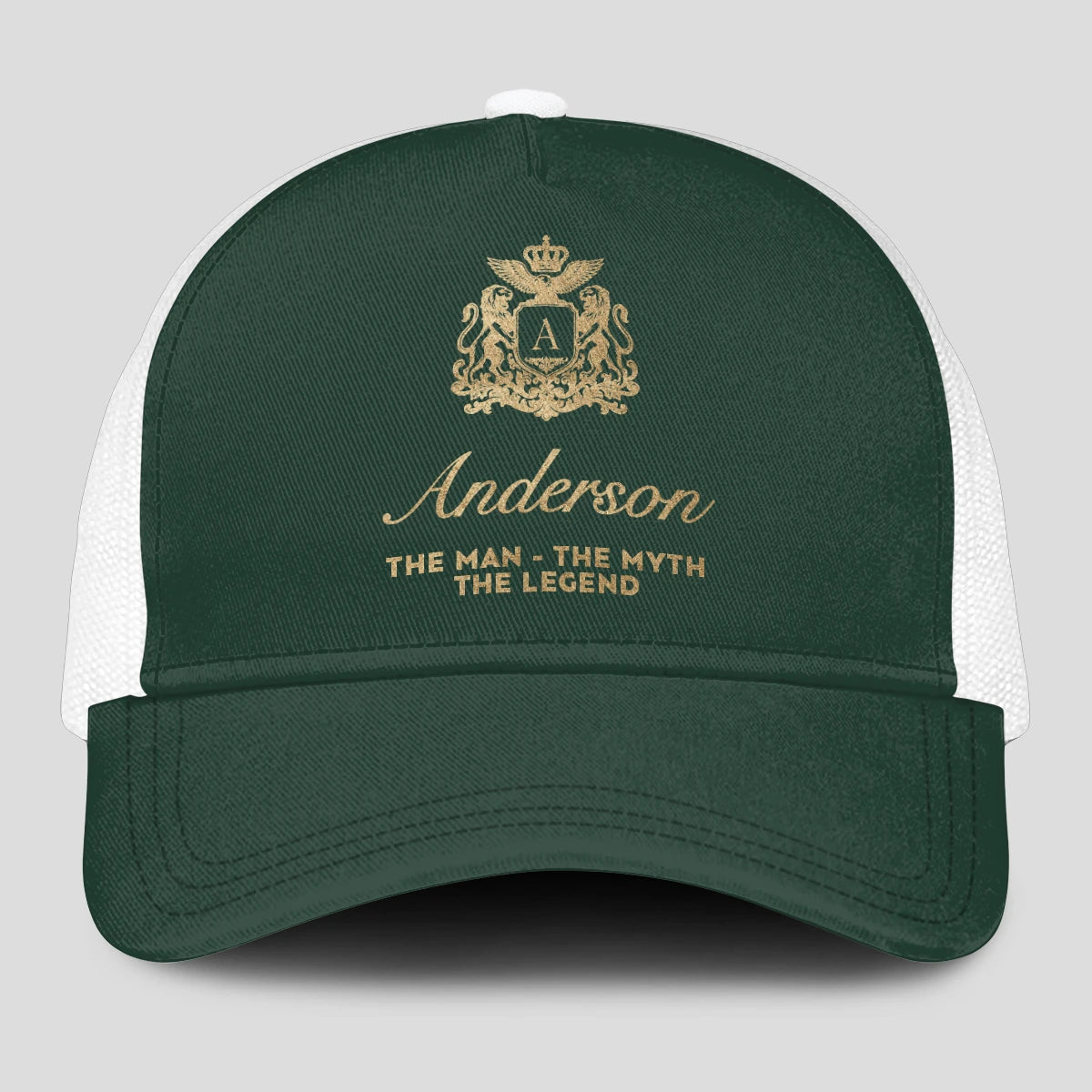 The Man The Myth The Legend Sage Green Mesh Cap ANDERSON 13K1 C192PF