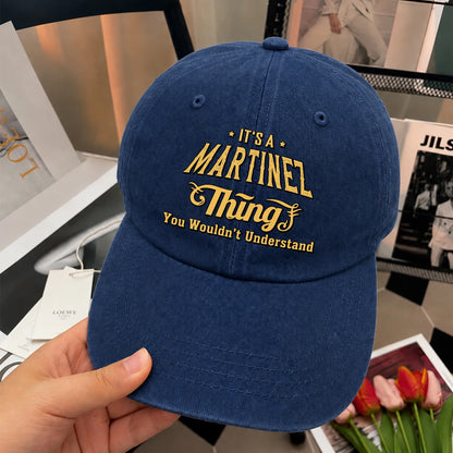 It's A Your Name Thing You Wouldn't Understand Washed Cap MARTINEZ 13K1 C216PF