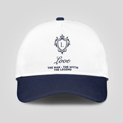 The Man The Myth The Legend Blue Cap LOVE 13K1 C46PF