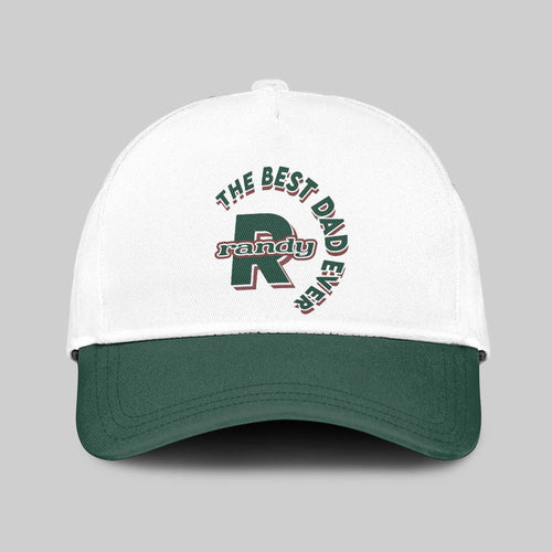 The Best Dad Ever Custom Name Cap RANDY 13K1 C35PF