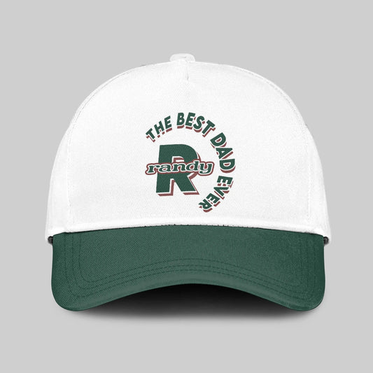 The Best Dad Ever Custom Name Cap RANDY 13K1 C35PF