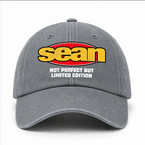 Your Name Not Perfect But Limited Edition Red Logo Washed Cap SEAN 13K1 C84PF