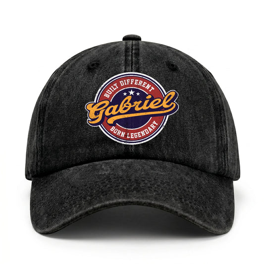 Built Different Born Legendary Logo Washed Cap GABRIEL 13K1 C65PF