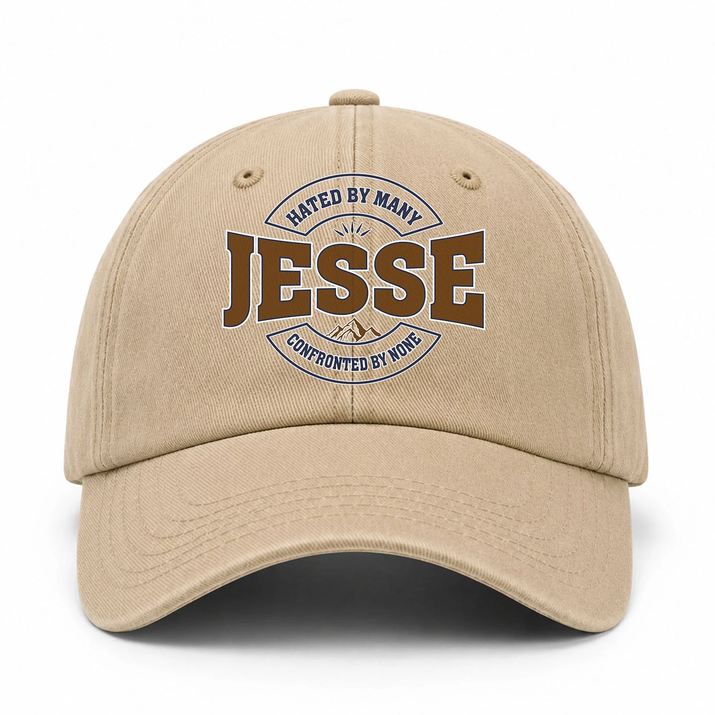 Hated By Many Confronted By None Washed Cap JESSE 13K1 C36PF