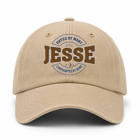 Hated By Many Confronted By None Washed Cap JESSE 13K1 C36PF