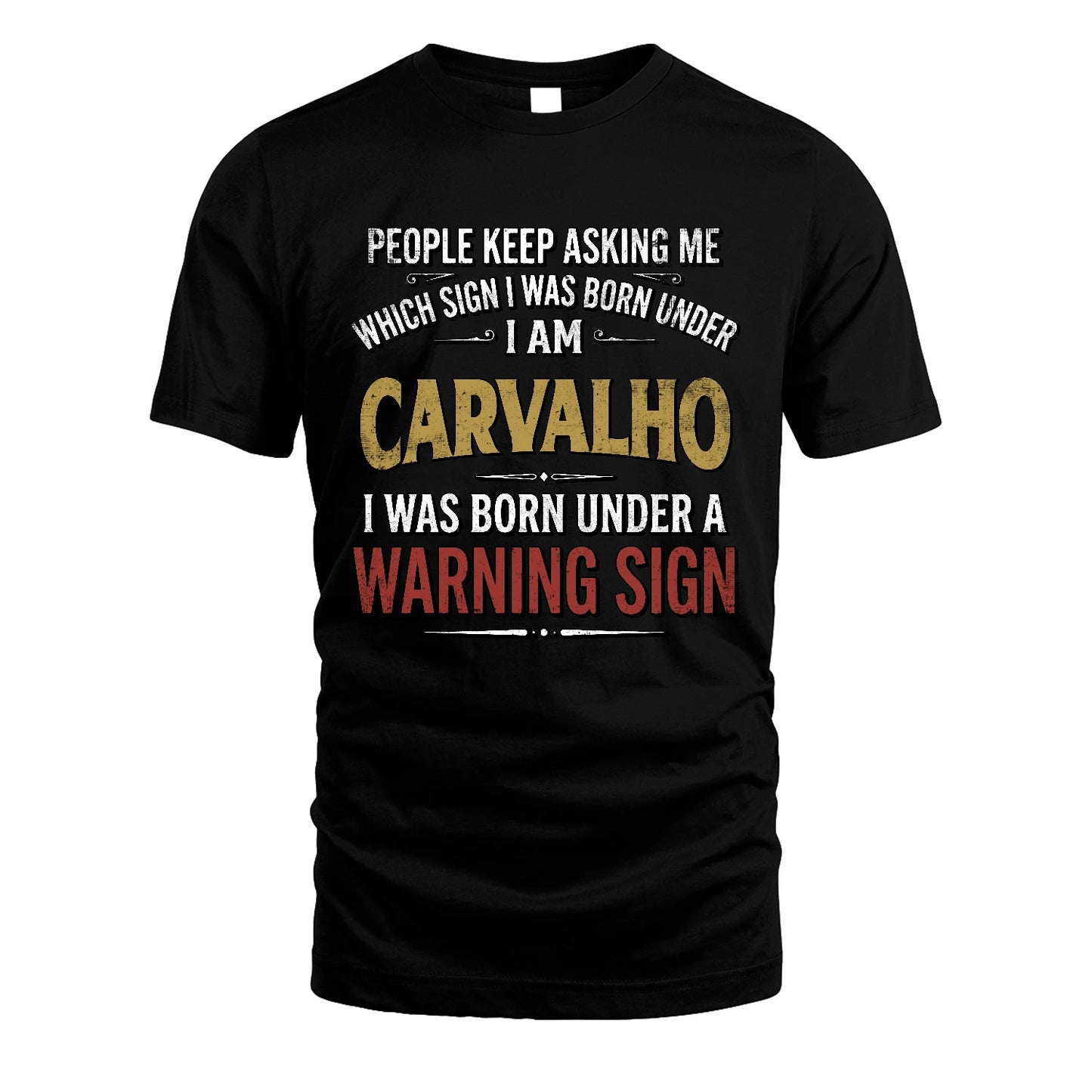 CARVALHO 13K1-562 People Keep Asking Me ...