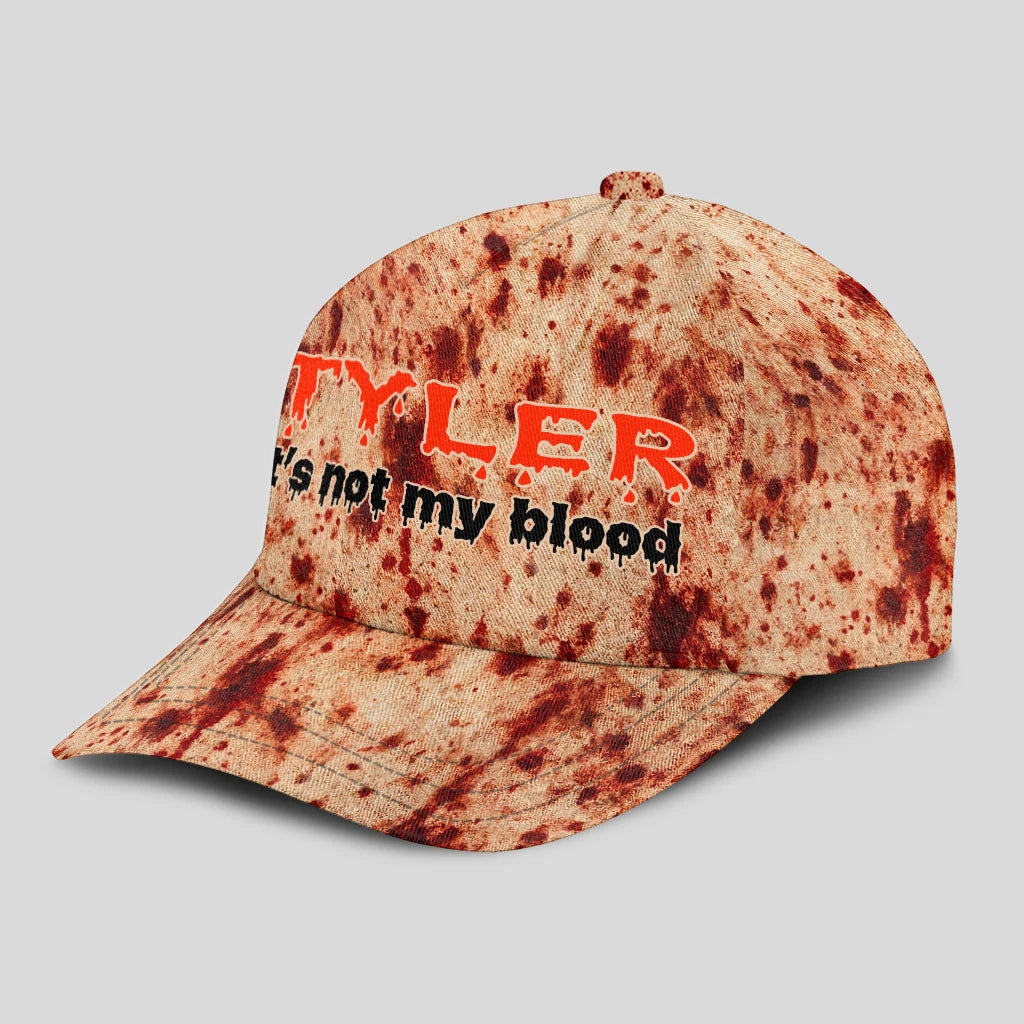 It's Not My Blood Halloween Cap TYLER 13K1 C70PF