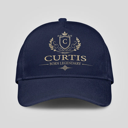 Born Legendary Luxury Crest Blue Cap CURTIS 13K1 C180PF