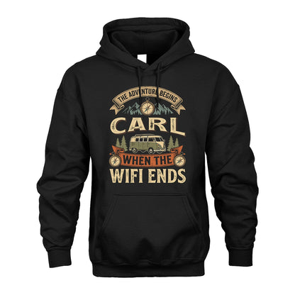 CARL 13K1-547 The Adventure Begins Name When The Wifi Ends