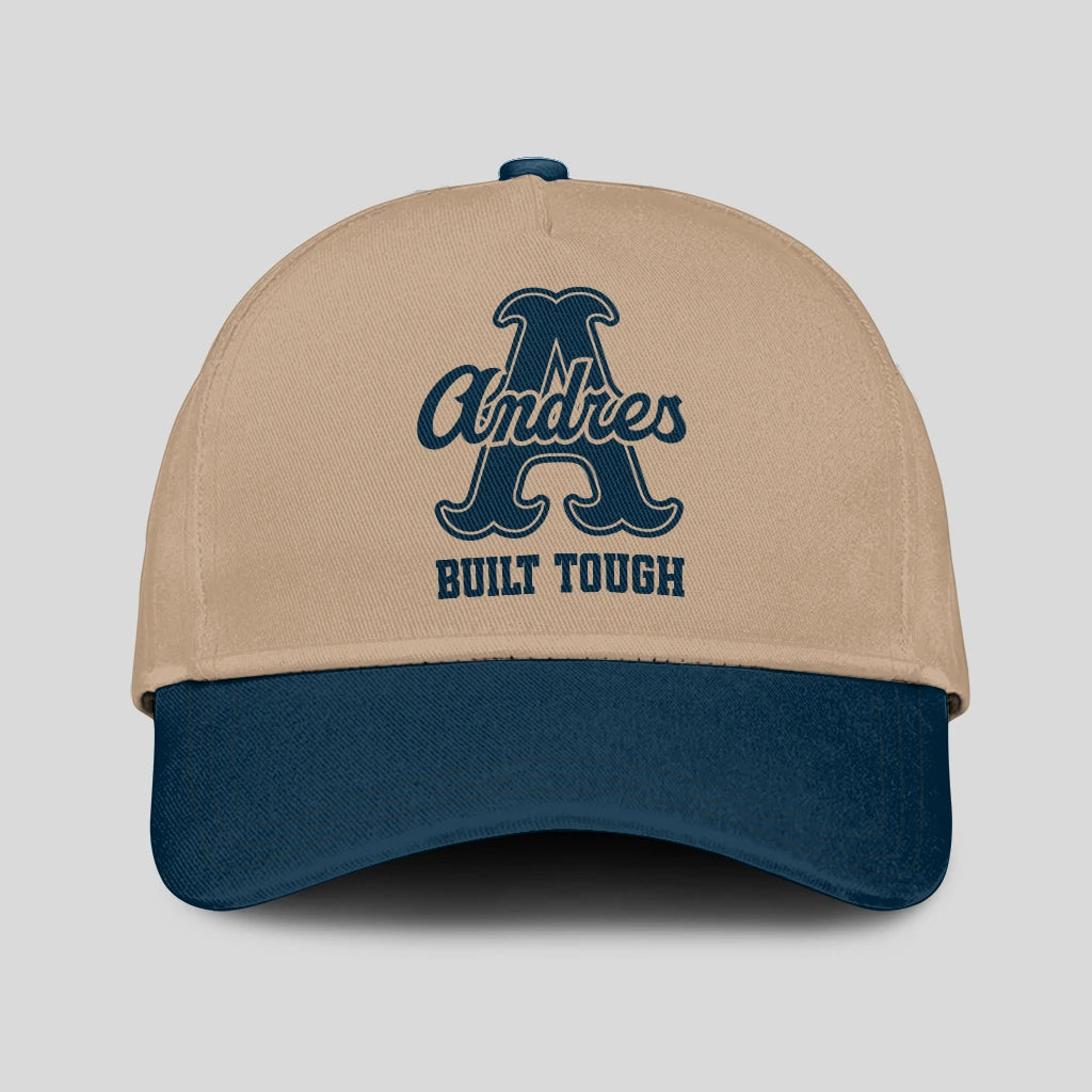 Built Tough Sage Green And Beige Baseball Cap ANDRES 13K1 C102PF