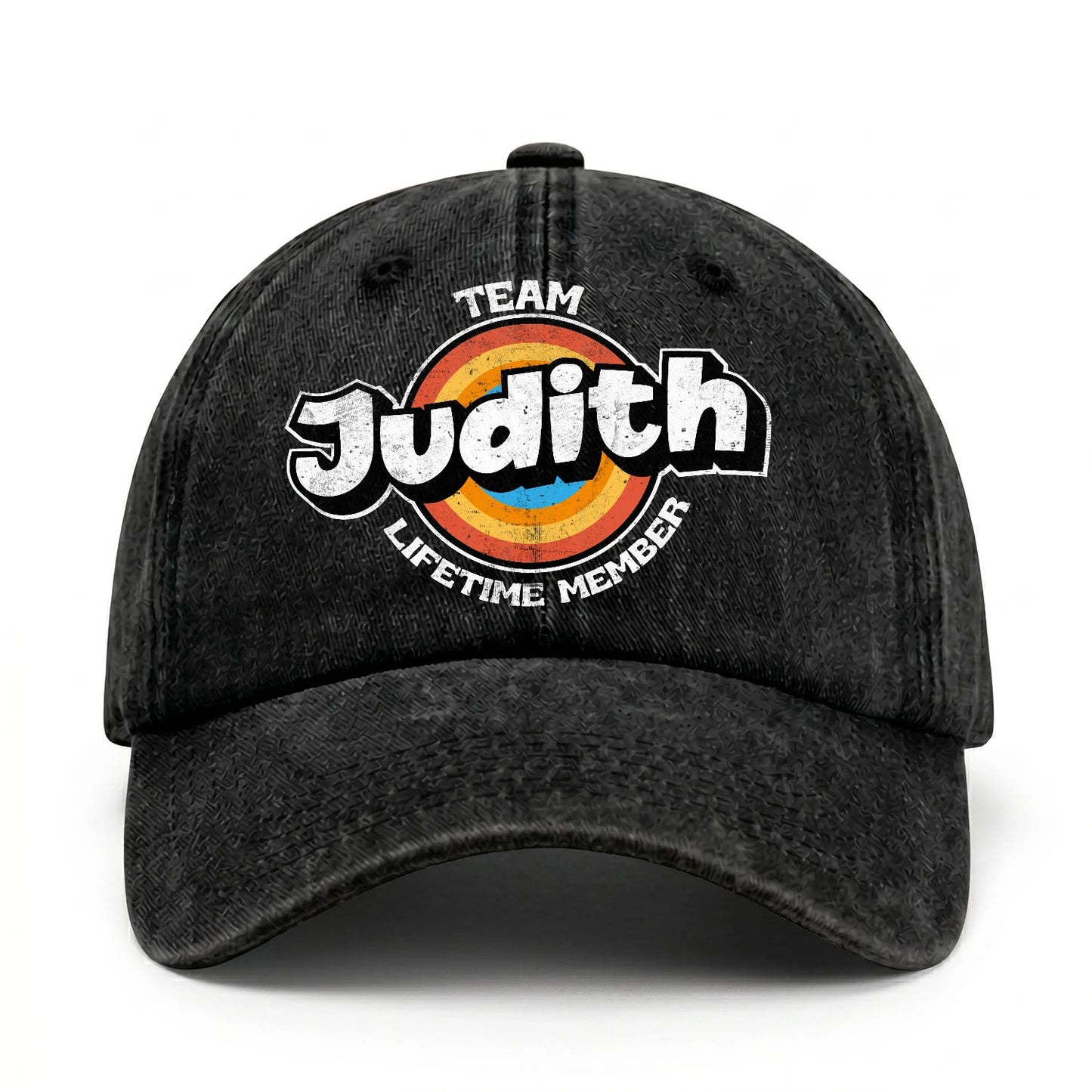 Team Your Name Lifetime Member Logo Cap JUDITH 13K1 C66PF