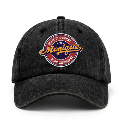 Built Different Born Legendary Logo Washed Cap MONIQUE 13K1 C65PF