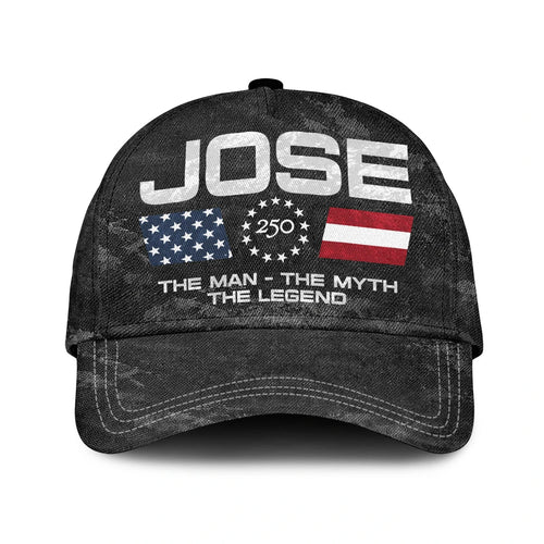 JOSE 13K1-C11PF America 250 The man - The Myth - The Legend