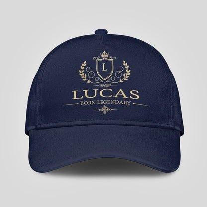 Born Legendary Luxury Crest Blue Cap LUCAS 13K1 C180PF