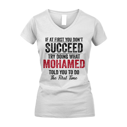 MOHAMED 13K1-357 If At First You Don't Succeed...