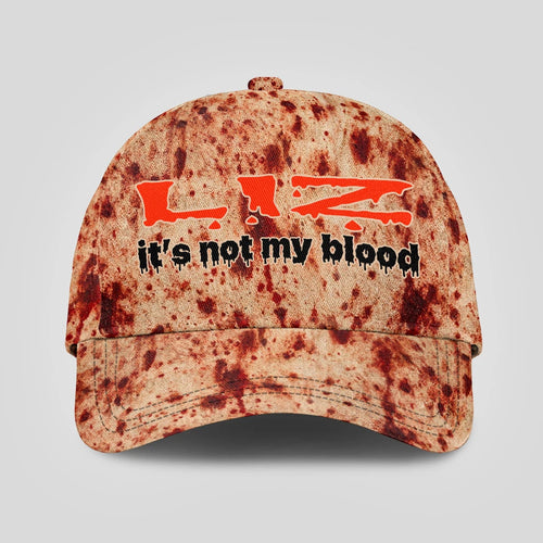 It's Not My Blood Halloween Cap LIZ 13K1 C70PF
