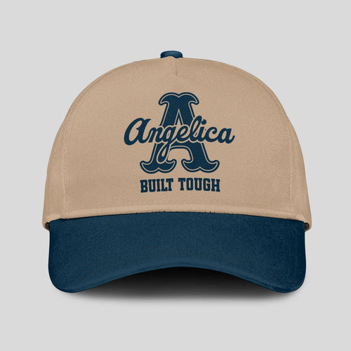 Built Tough Sage Green And Beige Baseball Cap ANGELICA 13K1 C102PF