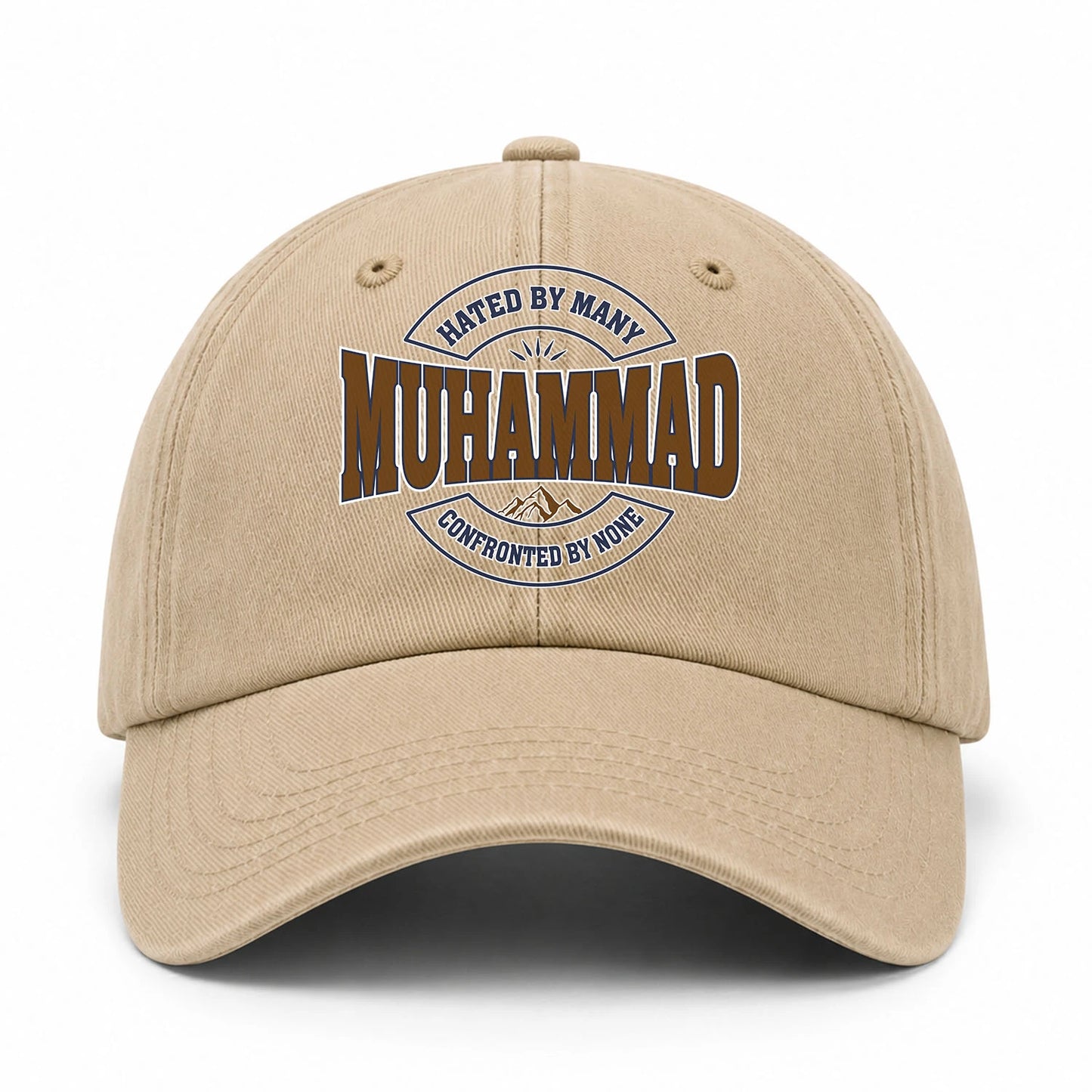 Hated By Many Confronted By None Washed Cap MUHAMMAD 13K1 C36PF