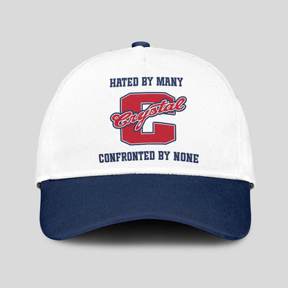 Hated By Many Confronted By None Sporty Cap CRYSTAL 13K1 C45PF