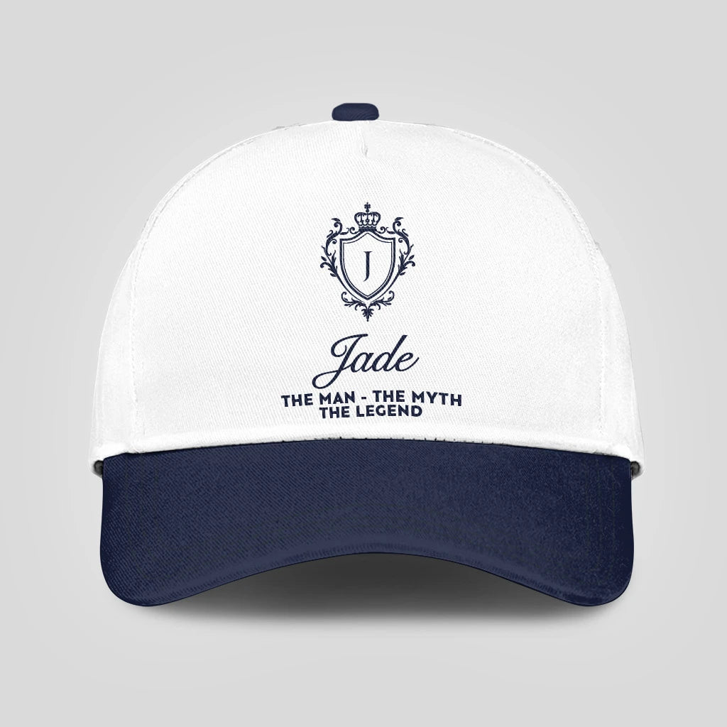 The Man The Myth The Legend Blue Cap JADE 13K2 C46PF