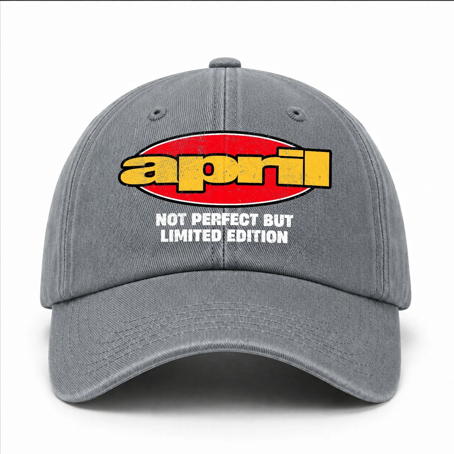 Your Name Not Perfect But Limited Edition Red Logo Washed Cap APRIL 13K1 C84PF