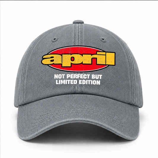 Your Name Not Perfect But Limited Edition Red Logo Washed Cap APRIL 13K1 C84PF