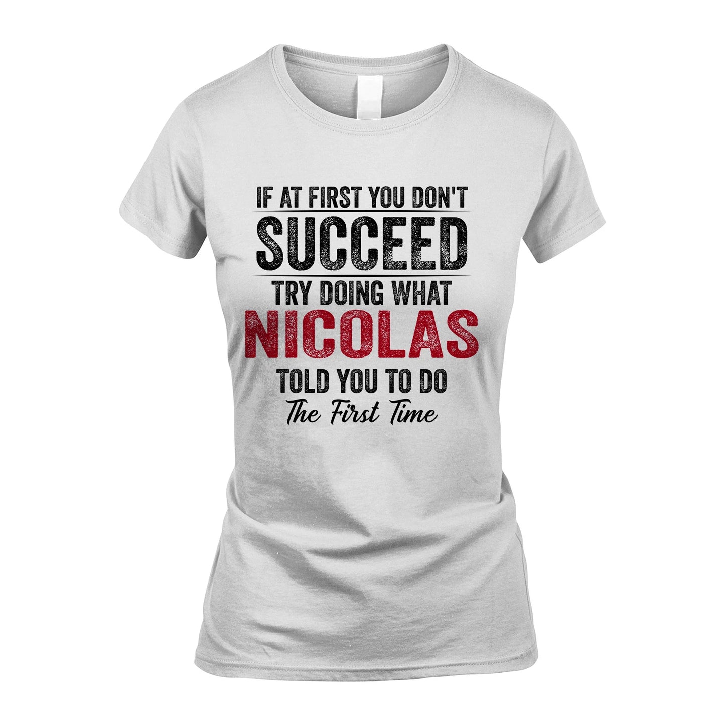 NICOLAS 13K1-357 If At First You Don't Succeed...