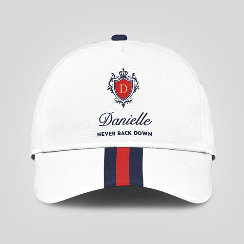 Never Back Down Stripped Cap DANIELLE 13K1 C86PF