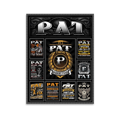 PAT Personalized Sponge Floor Mat – Custom Printed Home Decor 13K1-AR2